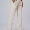 Off White Formal Flare Cut