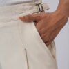 Off White Formal Flare Cut