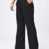 Jet black Formal Flare Cut