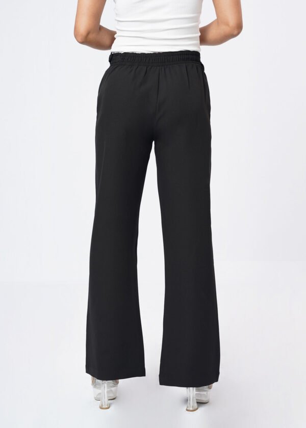 Jet black Formal Flare Cut