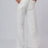 Ivory White Formal Flare Cut