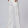 Ivory White Formal Flare Cut