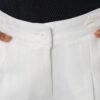 Ivory White Formal Flare Cut