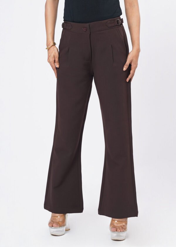 Deep Walnut Formal Flare Cut