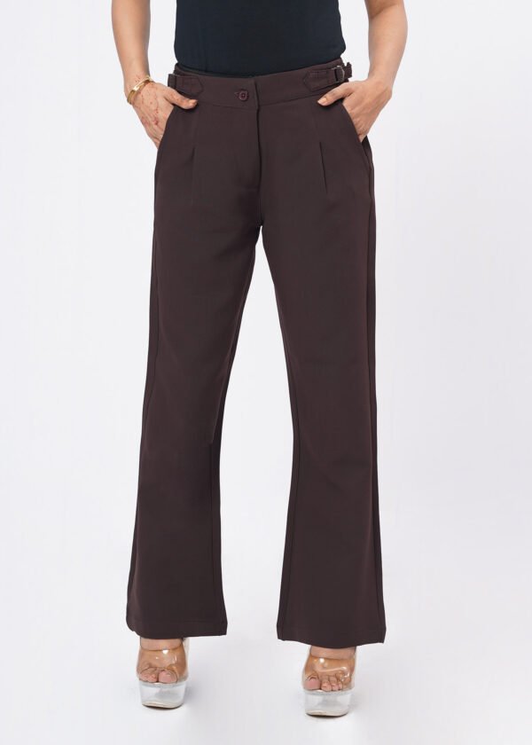 Deep Walnut Formal Flare Cut