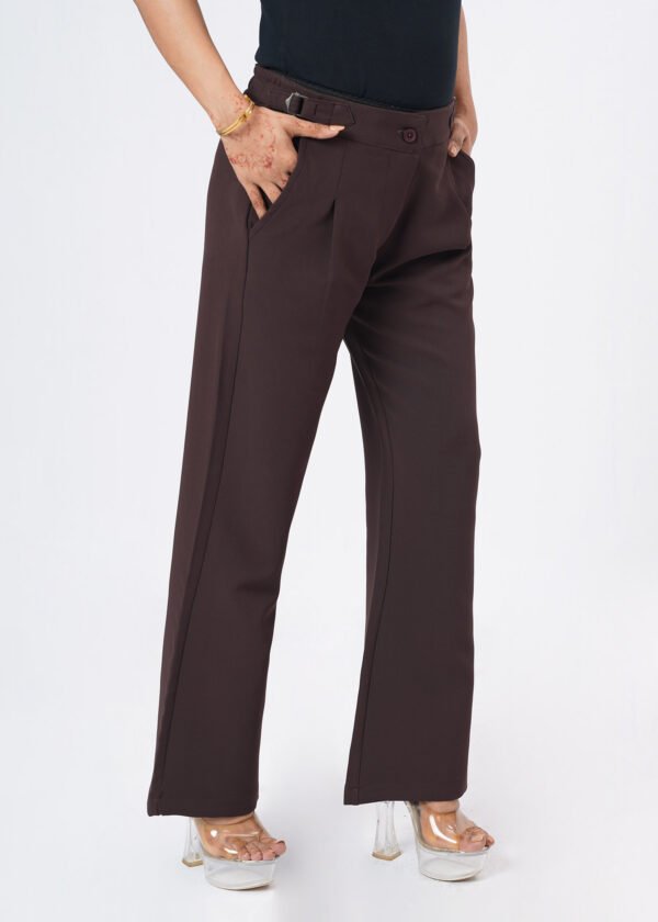 Deep Walnut Formal Flare Cut