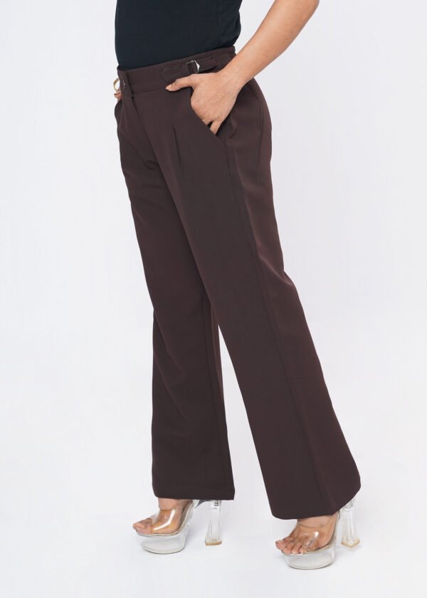 Deep Walnut Formal Flare Cut