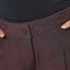 Deep Walnut Formal Flare Cut