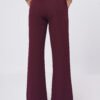 Mulberry Wine Formal Flare Cut