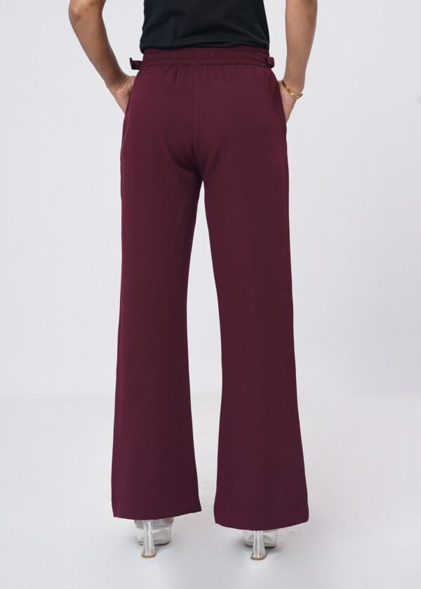 Mulberry Wine Formal Flare Cut