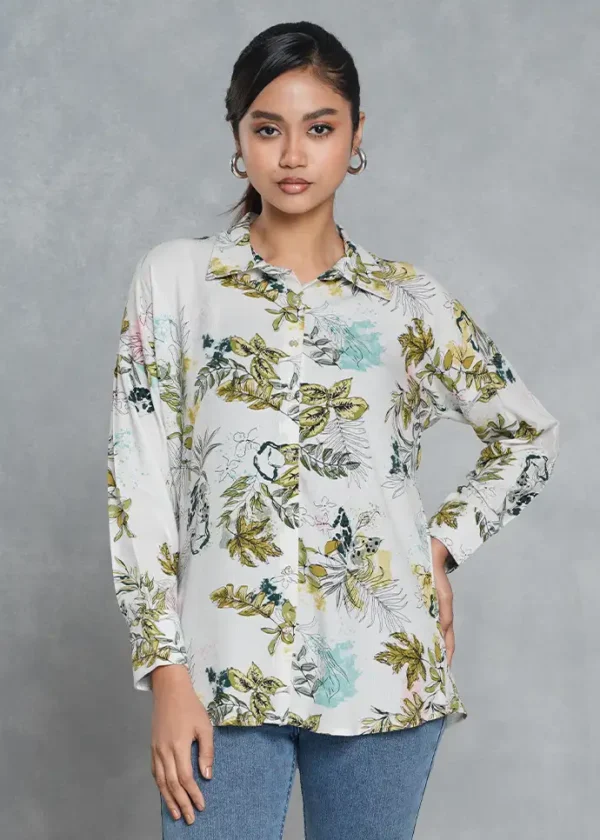 Fusion Casual floral  Shirts
