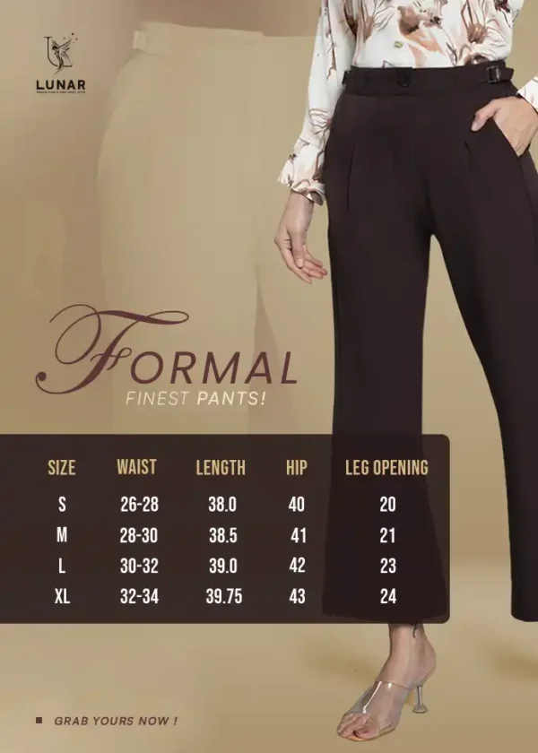 Deep Walnut Formal Flare Cut