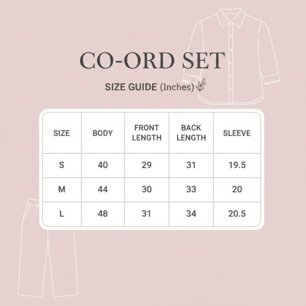 Premium Co-ord set | LCS-01