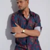 Imperial Mosaic Premium Full Sleeve Shirt - Midnight Slate