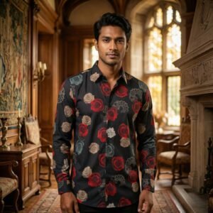 Premium Microfiber Print Shirt | LPS-01