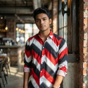 Premium Microfiber Print Shirt | LPS-02