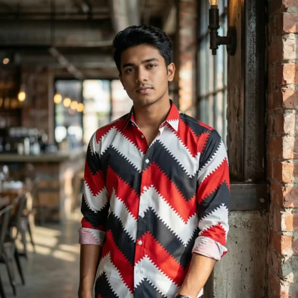 Premium Microfiber Print Shirt | LPS-02