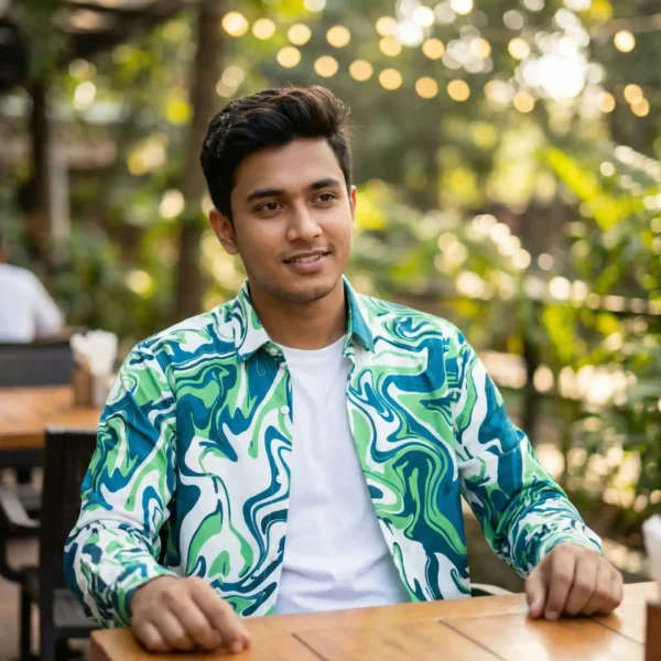 Premium Microfiber Print Shirt | LPS-05