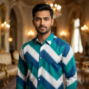 Premium Microfiber Print Shirt | LPS-07