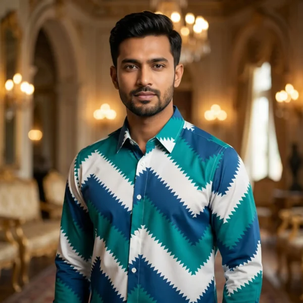 Premium Microfiber Print Shirt | LPS-07