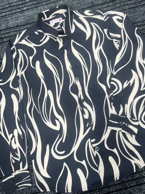 Premium Microfiber Print Shirt | LPS-06