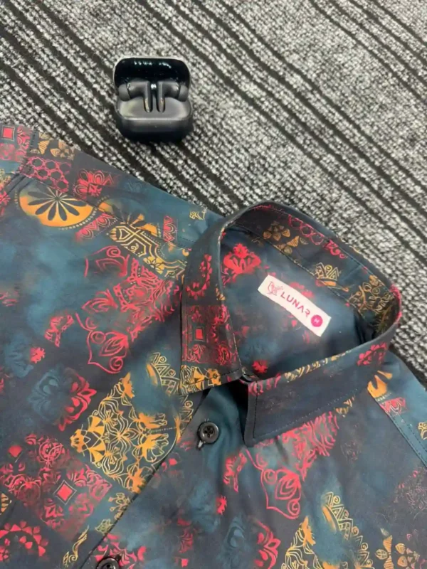 Premium Microfiber Print Shirt | LPS-03