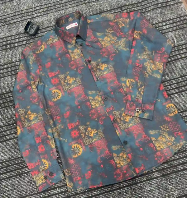 Premium Microfiber Print Shirt | LPS-03