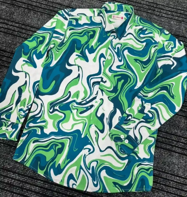 Premium Microfiber Print Shirt | LPS-05