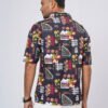 Retro Oversized Half Shirt