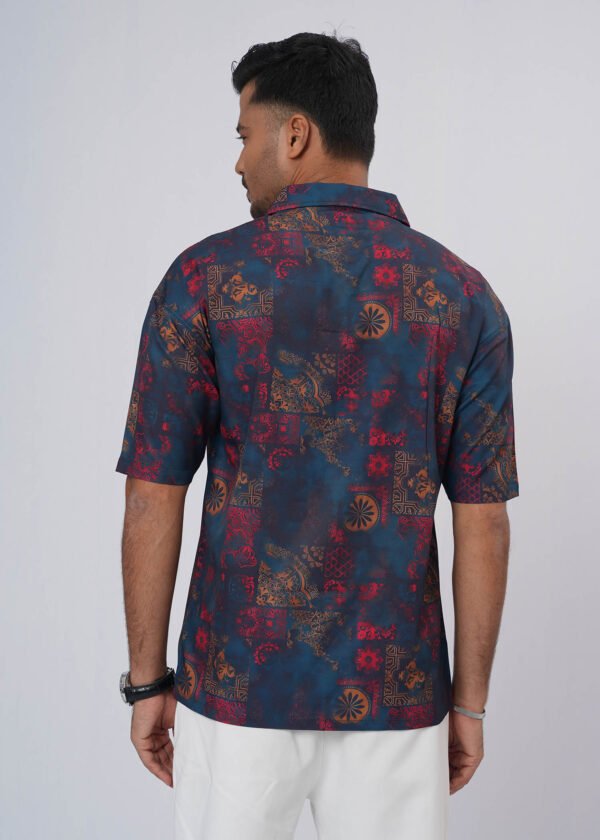 DSC03968 Imperial Mosaic Oversized Half Shirt