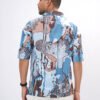 Splatter Oversized Half Shirt