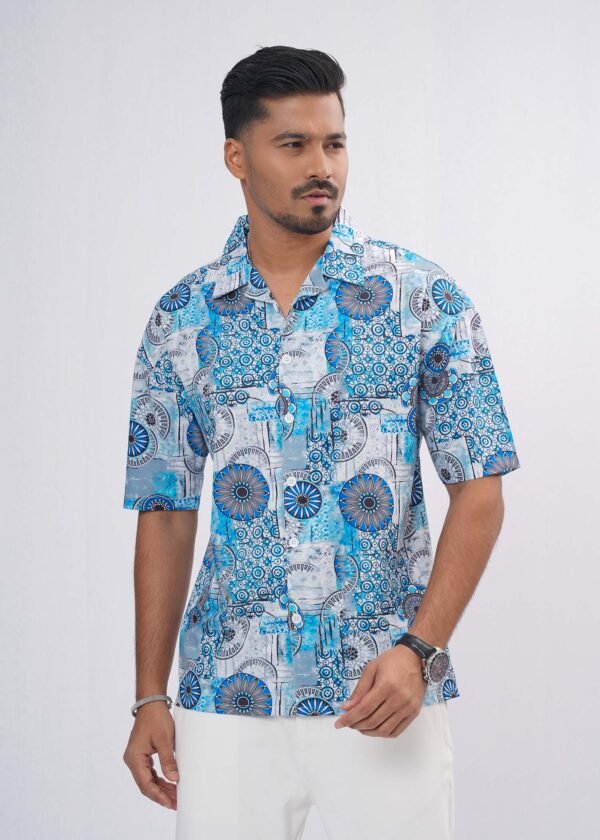DSC04042 Mandala Oversized Half Shirt