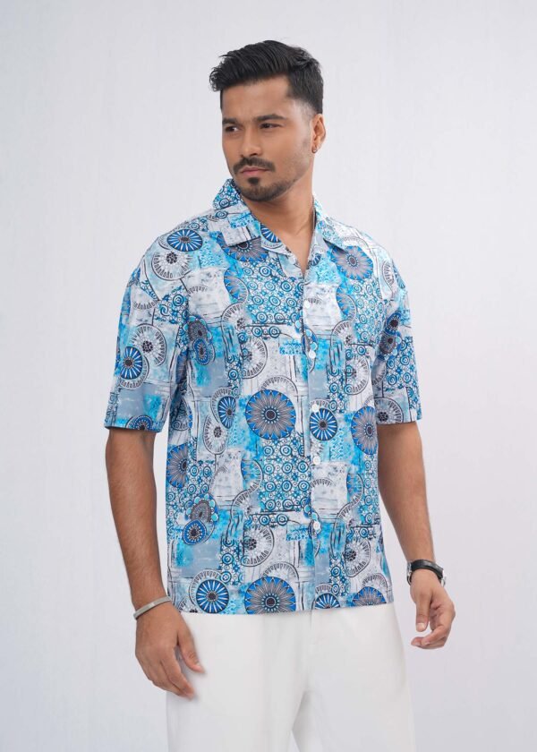 DSC04043 Mandala Oversized Half Shirt