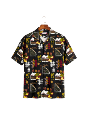 Retro Oversized Half Shirt | PHS-02