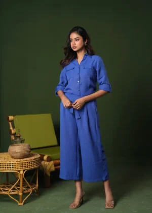 Dazzling Blue Co-ord set