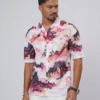 Landscape Oversized Half Shirt
