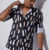 Paint Dash Premium Full Sleeve Shirt - Black