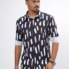 Paint Dash Premium Full Sleeve Shirt - Black