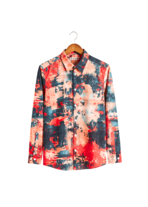 Premium Microfiber Print Shirt | LPS-08