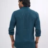 DSC04215 Jacquard Swirl Premium Full Sleeve Shirt - Green